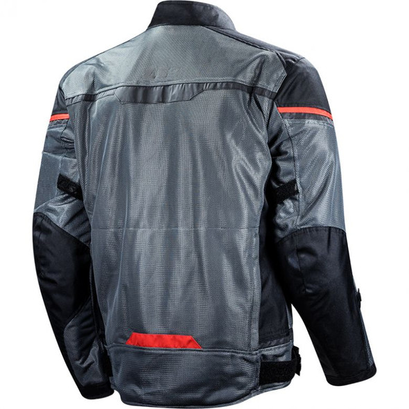 Black/Dark Grey/Red Rear Detail